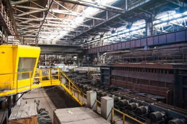 Eski terk edilmiş Metalurji tesisi