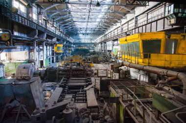 Eski terk edilmiş Metalurji tesisi