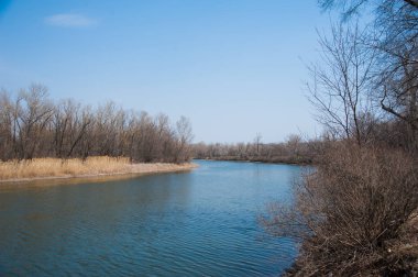 Nehir üzerinde sprin Flood