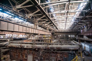 Eski terk edilmiş Metalurji tesisi