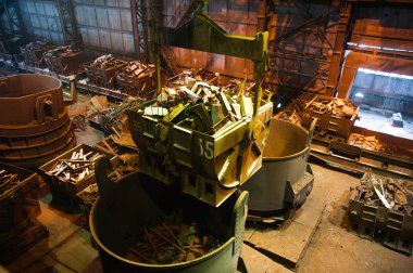 Eski terk edilmiş Metalurji tesisi