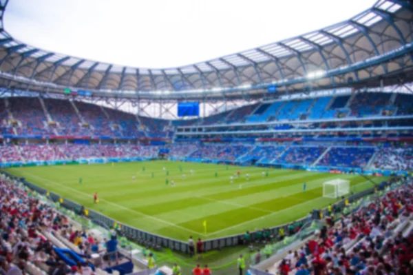 Homályos tömeg a nézők egy stadion — Stock Fotó