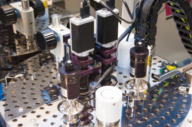 İç modern araştırma laboratuvarı