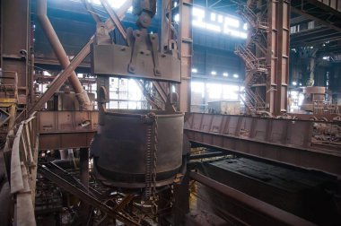 Eski terk edilmiş Metalurji tesisi