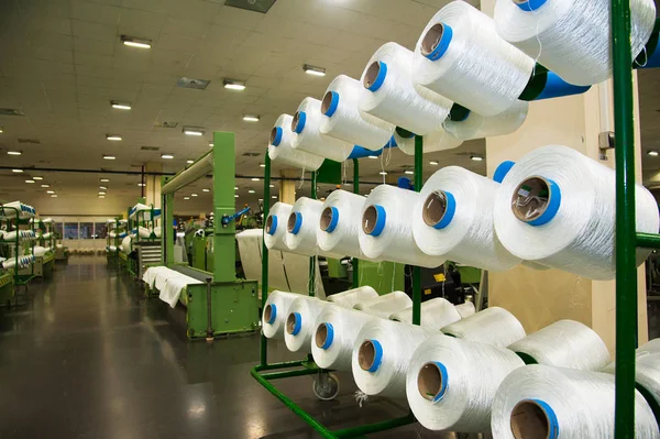 Industrial fabric production line