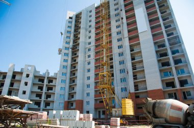 çok katlı Konut Binası inşaatı