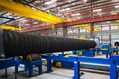Deniz altı gaz boru hattı için çelik boru imalatı