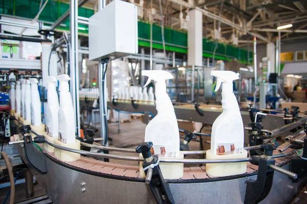 Sıvı, dökme, deterjan şişesi