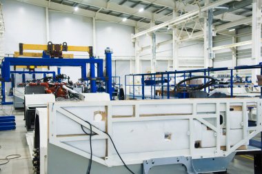 Otobüs üretimi için teknolojik hat. Otobüs üretimi