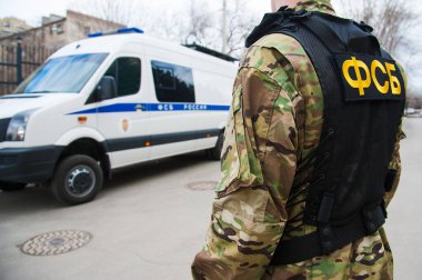 Federal güvenlik servisi. Rus FSB subayı saldırı takımında.
