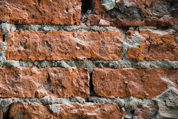 Close Old Exterior Brick Wall — Stock fotografie