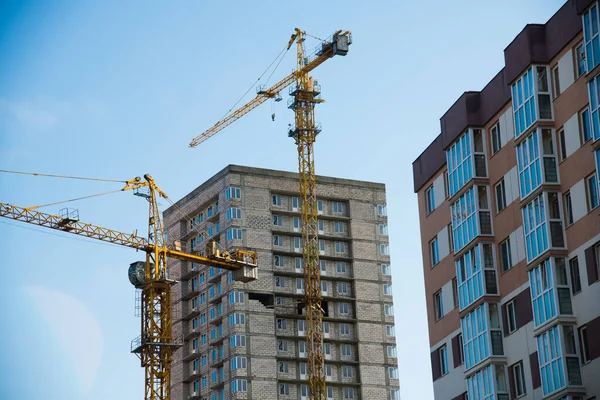 Multi Storey Building Construction Multi Storey Residential Building — Stock Photo, Image