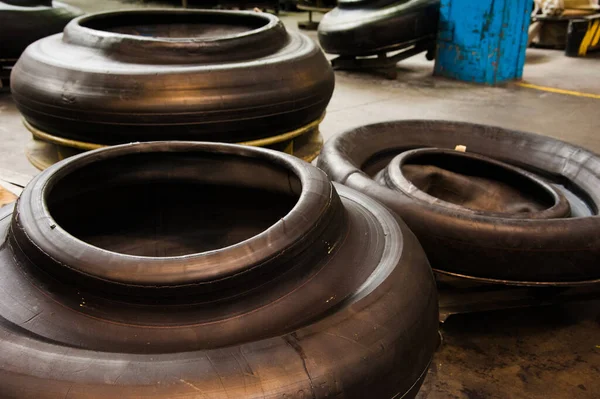Fabricación Neumáticos Transportador Máquina Producción Neumáticos —  Fotos de Stock