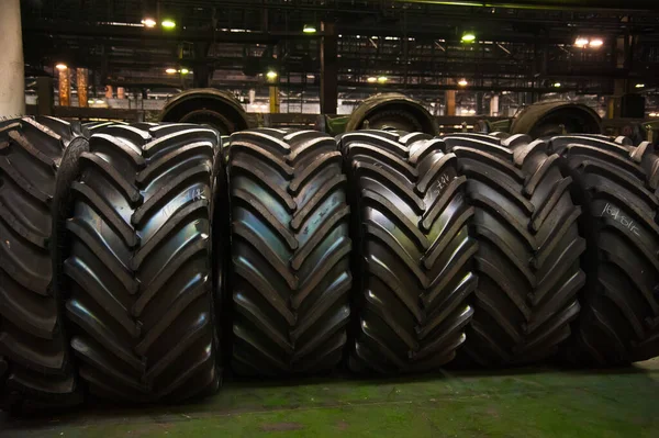 Fabricación Neumáticos Transportador Máquina Producción Neumáticos —  Fotos de Stock