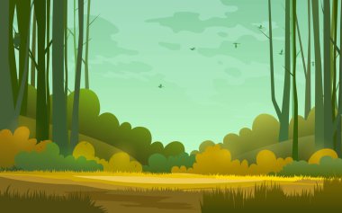 Orman arka plan. ormanda orman arka plan resmi.