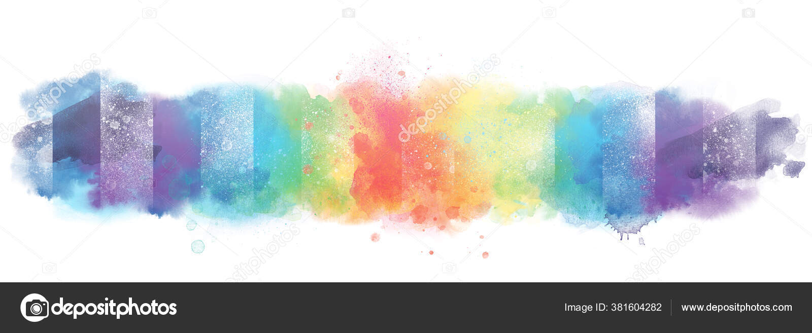 Abstrakte Kunstlerische Aquarell Hintergrund Banner Mit Aquarell Textur Und Spritzer Stockfotografie Lizenzfreie Fotos C A Taiga 381604282 Depositphotos