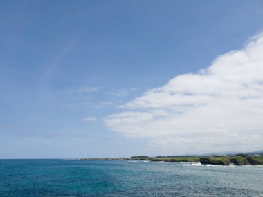 deniz mavi ufuk buzlu