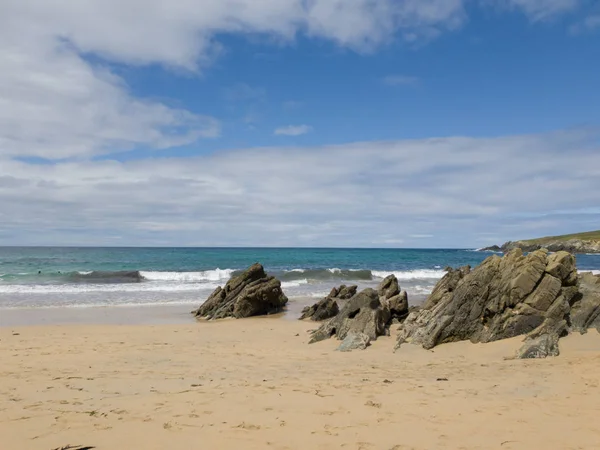 Fantástico Paisaje Rocoso Playa — Foto de Stock