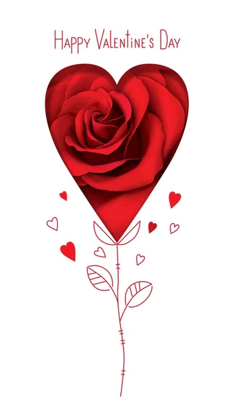Ευχετήρια Κάρτα Για Του Αγίου Βαλεντίνου Valentine — Φωτογραφία Αρχείου