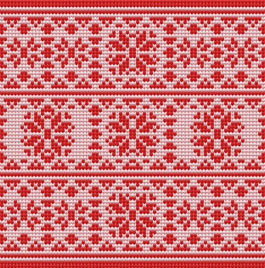 Duvar kağıdı, vektör çizim örme kış tatili