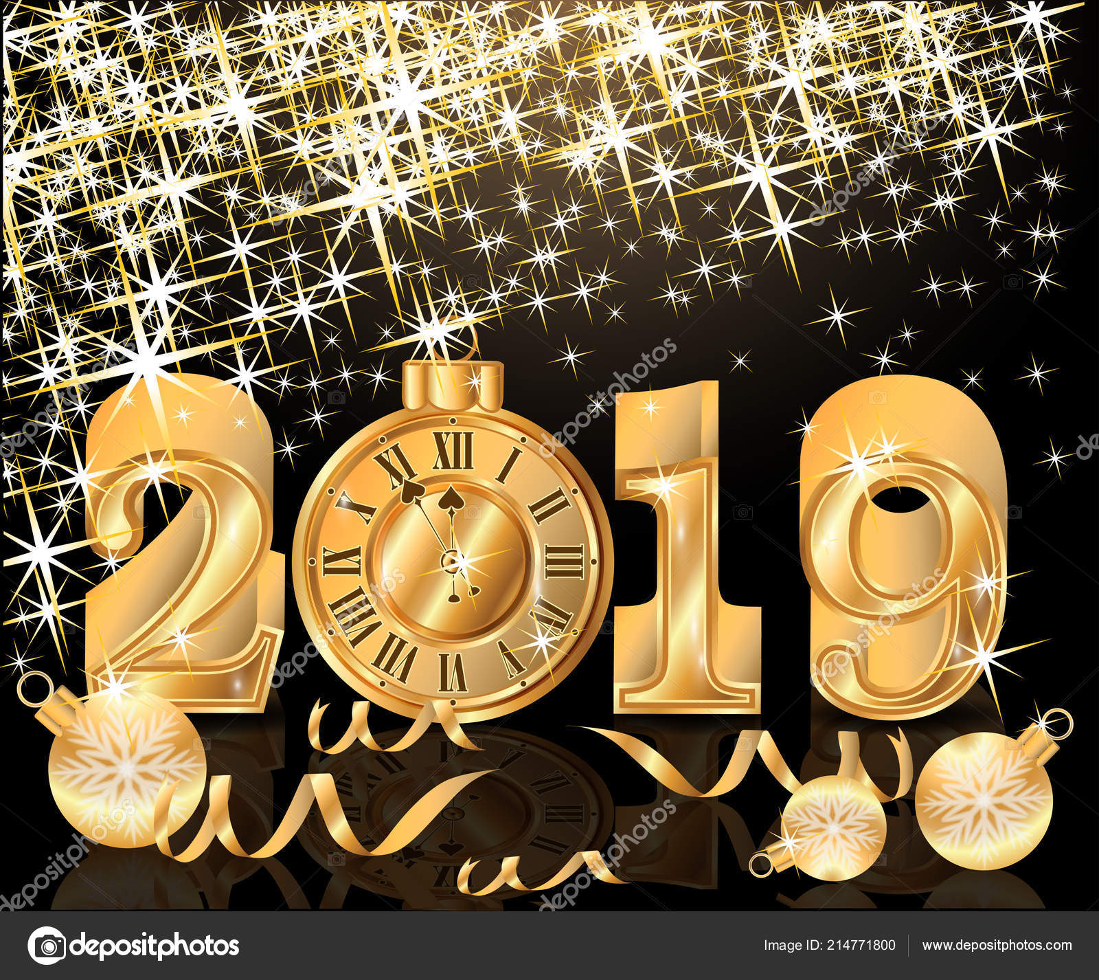 Feliz Oro Nuevo 2019 Año Fondo Pantalla Vector Ilustración vector, gráfico vectorial © CaroDi imagen #214771800 Feliz Oro Nuevo 2019 Año Fondo Pantalla Vector Ilustración vector, gráfico vectorial © CaroDi imagen #214771800