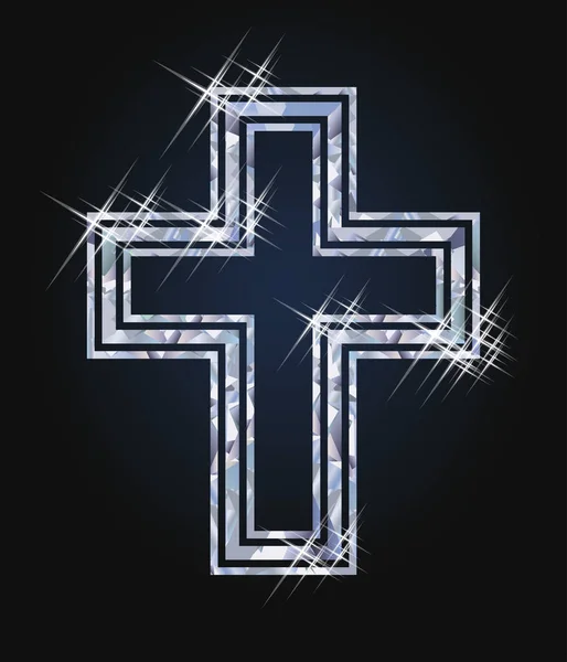 Святом Великодня Хрест Банер Векторні Ілюстрації — стоковий вектор