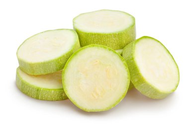 Beyaz arka plan üzerinde izole iliği dilimlenmiş, yakın çekim