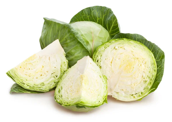 dilimlenmiş izole lahana, yakın çekim