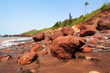 Goa kayalık sahil kıyı şeridi manzara
