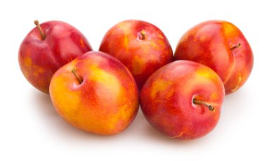 yakın çekim izole renkli Erik