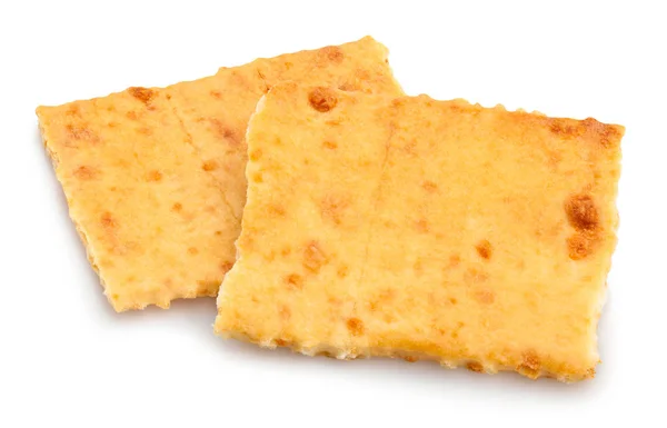 Crackers Gruppen Isolerat Nära Upp Skott — Stockfoto