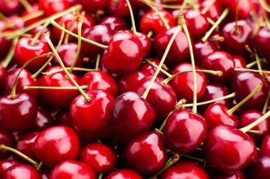 kiraz tatlı yakın çekim yukarı