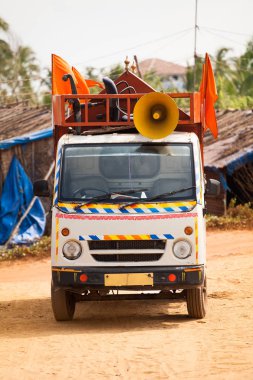 Hindistan van duyuru hoparlör ile