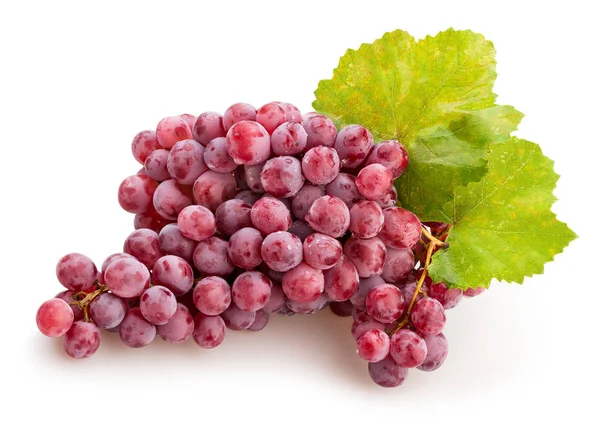 Red Grapes Isolated Close Shot — Stock Photo, Image