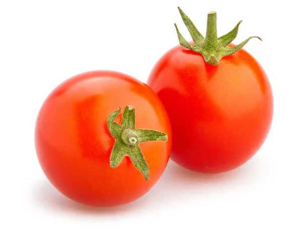 Tomate Cereja Isolado Close Tiro — Fotografia de Stock