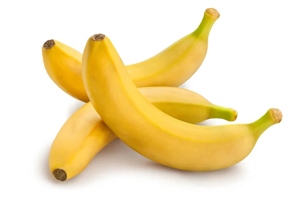 Banana Group Isolated White Background — Stock Photo, Image