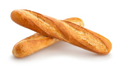 Beyaz arka plan üzerinde izole twp baget