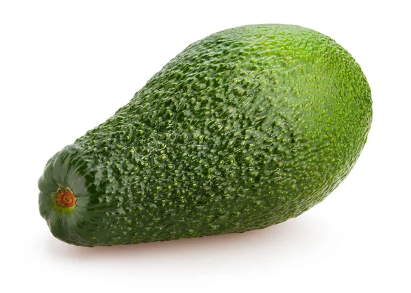 Frische Avocado Isoliert Auf Weißem Hintergrund — Stockfoto