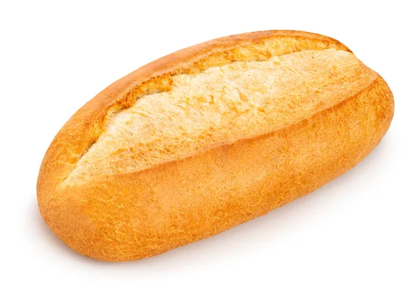 Bochník Chleba Izolované Bílém Pozadí — Stock fotografie