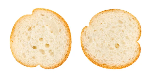 Sliced Bread Isolated White — Zdjęcie stockowe