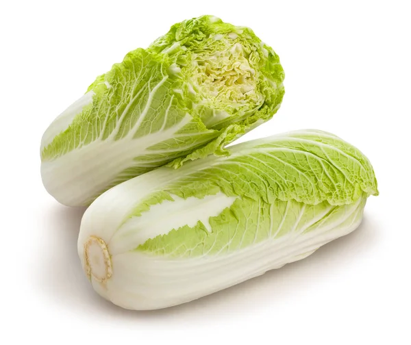分離された薄切り白菜 — ストック写真