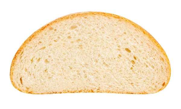 Pane Affettato Isolato Sfondo Bianco — Foto Stock