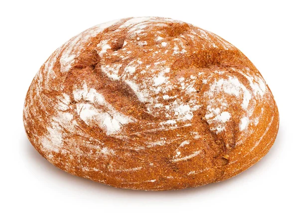 Braune Brotlaibe Isoliert — Stockfoto