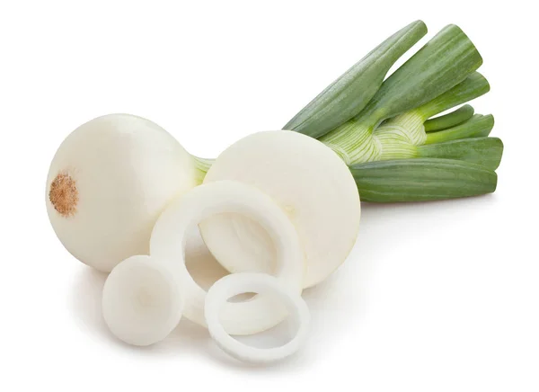 Witte uien — Stockfoto