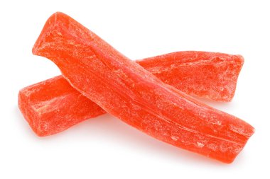 Şekerli papaya beyaz arkaplanda izole