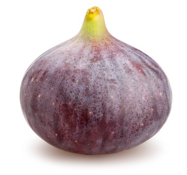 Beyaz arkaplanda taze incir izole edildi