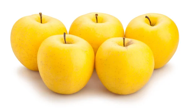 Jabłka żółty — Zdjęcie stockowe