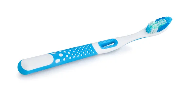 Toothbrush Path Isolated White — Stock Photo, Image