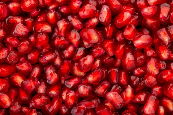 Pola Tekstur Benih Latar Pomegranate — Stok Foto