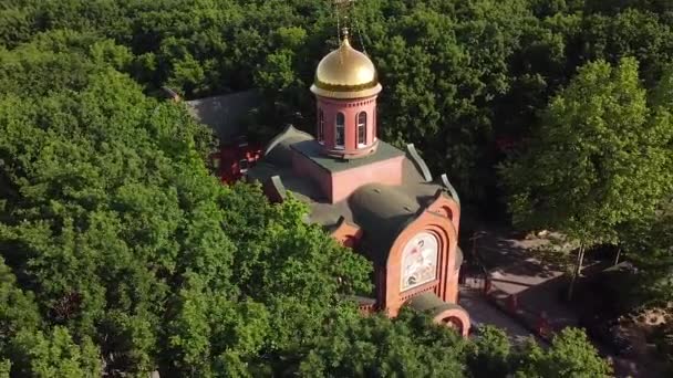 Église Orthodoxe Dans Les Bois Odessa Ukraine — Video